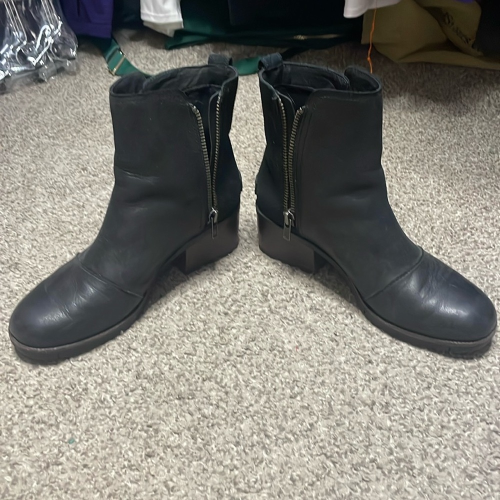 Sorel 7.5 Cate Bootie black